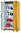 Sicherheitsschrank EN 14470-1, F30,114 L, 2 Türen, gelb