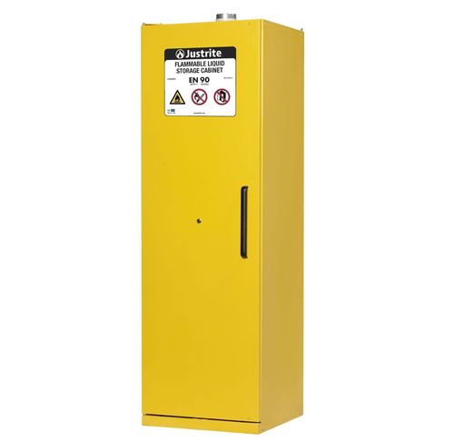 Sicherheitsschrank EN 14470-1, F90, 100 L, 1 Türe, gelb